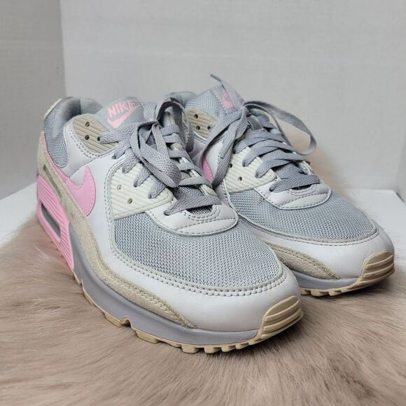 Nike Air Max 90 “Pink String” CW7483 001 Mens Sneaker Shoes Size 9 - Picture 1 of 10